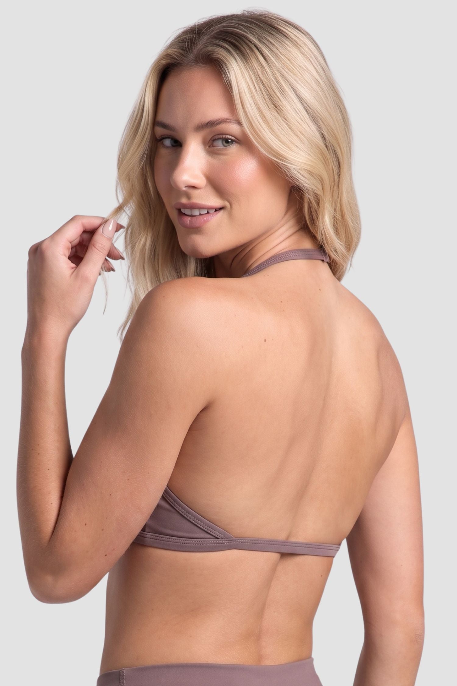 MeriCloud Short Bra - Taupe Brown 3