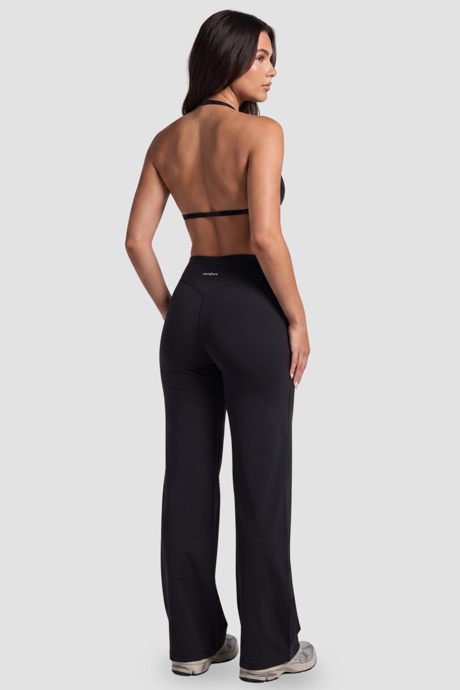 MeriCloud Wide Leg Pant - Black 6