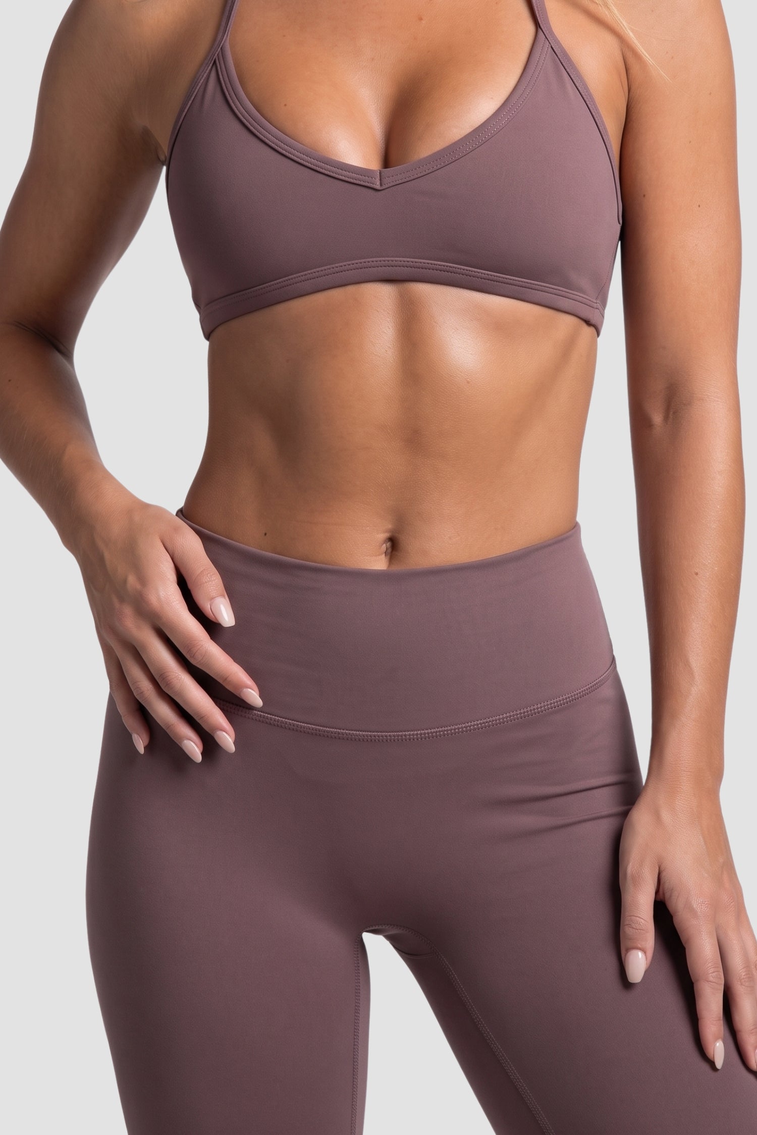 MeriCloud Wide Leg Pant - Taupe Brown 2