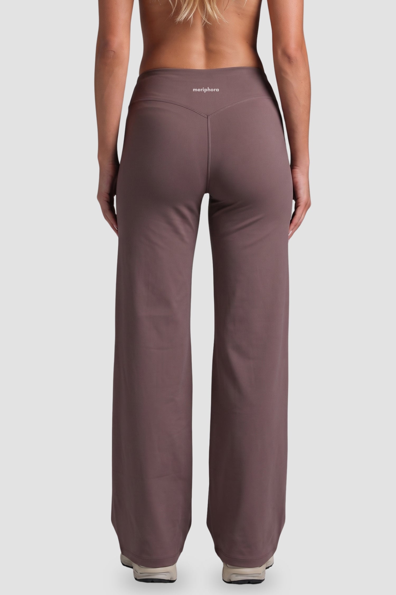MeriCloud Wide Leg Pant - Taupe Brown 5