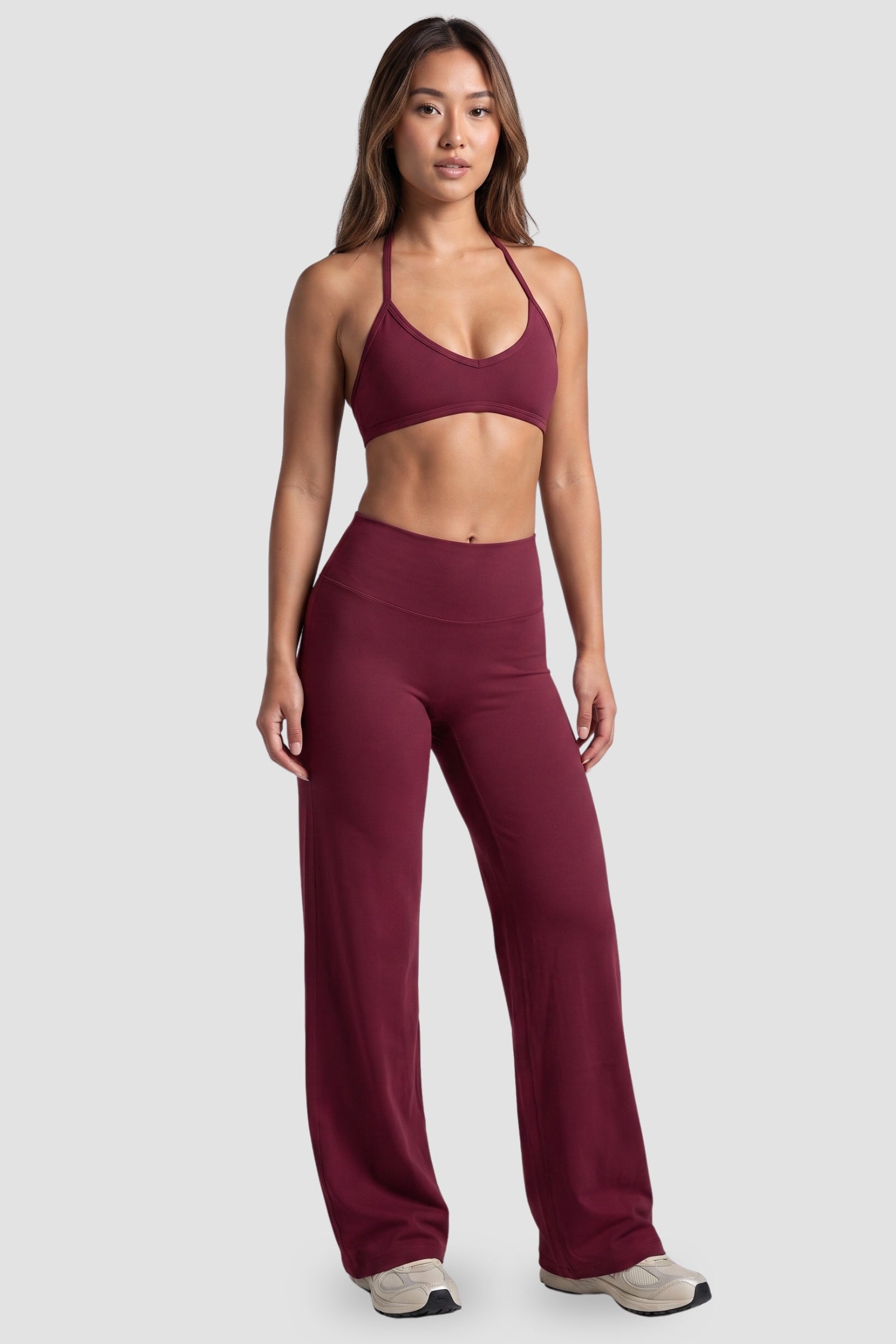 MeriCloud Wide Leg Pant - Red Rumba